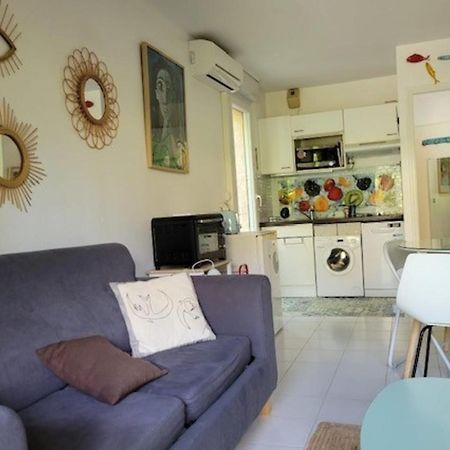 Nice Studio 30 M With Terrace And Pool Антиб Экстерьер фото